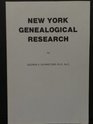 New York Genealogical Research