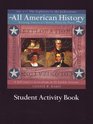 All American History Vol 1 Student Activ