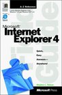 Microsoft Internet Explorer 4 Field Guide