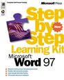 Microsoft Word 97 Step by Step Learning Kit