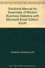 Solutions Manual for Essentials of Modern Business Statistics with Microsoft Excel