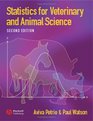 Statistics for Veterinary and Animal Science Second Edition