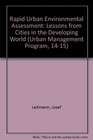 Rapid Urban Environmental Assessment Lessons from Cities in the Developing World