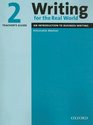 Writing for the Real World 2 An Introduction to Business Writing Teacher's Guide