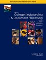 Gregg College Keyboarding  Document Processing  Microsoft Word 2007 Update Lessons 160 text