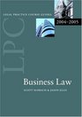 Business Law 2004/2005
