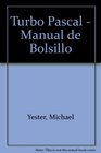 Turbo Pascal  Manual de Bolsillo