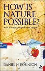 How is Nature Possible Kant's Project in the First Critique