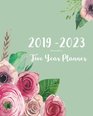 20192023 Five Year Planner Watercolor Flowers 60 Months Planner and CalendarMonthly Calendar Planner Agenda Planner and Schedule Organizer  years