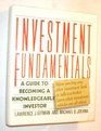 Investment Fundamentals A Guide to Becoming a Knowledgeable Investor