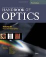 Handbook of Optics Third Edition Volume III Vision and Vision Optics