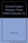 United States History From 1865