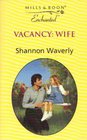 Vacancy Wife
