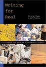 Writing for Real A Handbook for Writing in Community Service