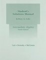 Intermediate Algebra Student Solutions Manual