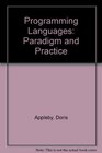 Program Language Paradigm  S/C
