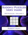 Sudoku Puzzles Very Hard Volume 4 Very Hard Sudoku Puzzles For Advanced Players