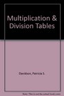 Multiplication  Division Tables