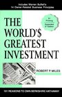 The World's Greatest Investment 101 Reasons To Own Berkshire Hathaway