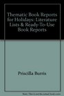 Thematic Book Reports for Holidays Literature Lists  ReadyToUse Book Reports