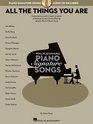 All the Things You Are Transcriptions and InDepth Analysis of Solos by 15 Jazz Greats Playing Jerome Kern's Classic Song