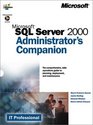 Microsoft SQL Server 2000 Administrator's Companion