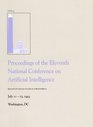 AAAI '93 Proceedings of the 11th National Conference on Artificial Intelligence