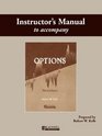 Options Instructor's Manual