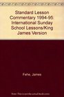 Standard Lesson Commentary 199495 International Sunday School Lessons/King James Version