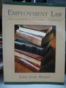EMPLOYMENT LAW NEW CHALLENGES IN THE BUSINESS ENVIRONMENT