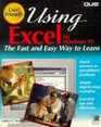 Using Excel for Windows 95