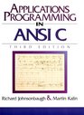 Applications Programming in ANSI C