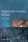 Eighteenth Century Britain Religion and Politics 17141815