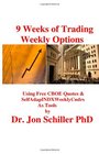 9 Weeks of Trading Weekly Options Using Free CBOE Quotes  SelfAdapINDXWeeklyCndrs as Tools