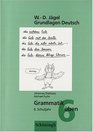 Grundlagen Deutsch Grammatik ben 6 Schuljahr