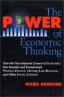 The Power of Economic Thinking
