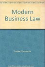 Modern Business Law