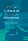 European Valuation Practice Theory and Techniques