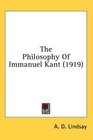 The Philosophy Of Immanuel Kant