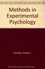 Methods in experimental psychology