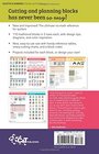 The NEW Quick  Easy Block Tool 110 Quilt Blocks in 5 Sizes with Project Ideas  Packed with Hints Tips  Tricks  Simple Cutting Charts  Helpful Reference Tables