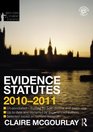 Evidence Statutes 20102011