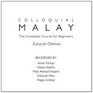 Colloquial Malay The Complete Course for Beginners