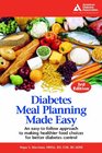 Diabetes Meal Planning Made Easy 3rd Edition