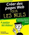 Crer vos pages Web pour les nuls