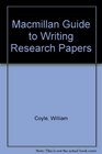 Macmillan Guide to Writing Research Papers