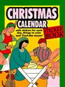 Christmas Calendar Sticker Book