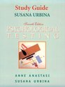 Psychological Testing Study Guide