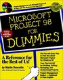 Microsoft Project 98 for Dummies