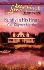 Family in His Heart (Michigan Island, Bk 4) (Large Print)